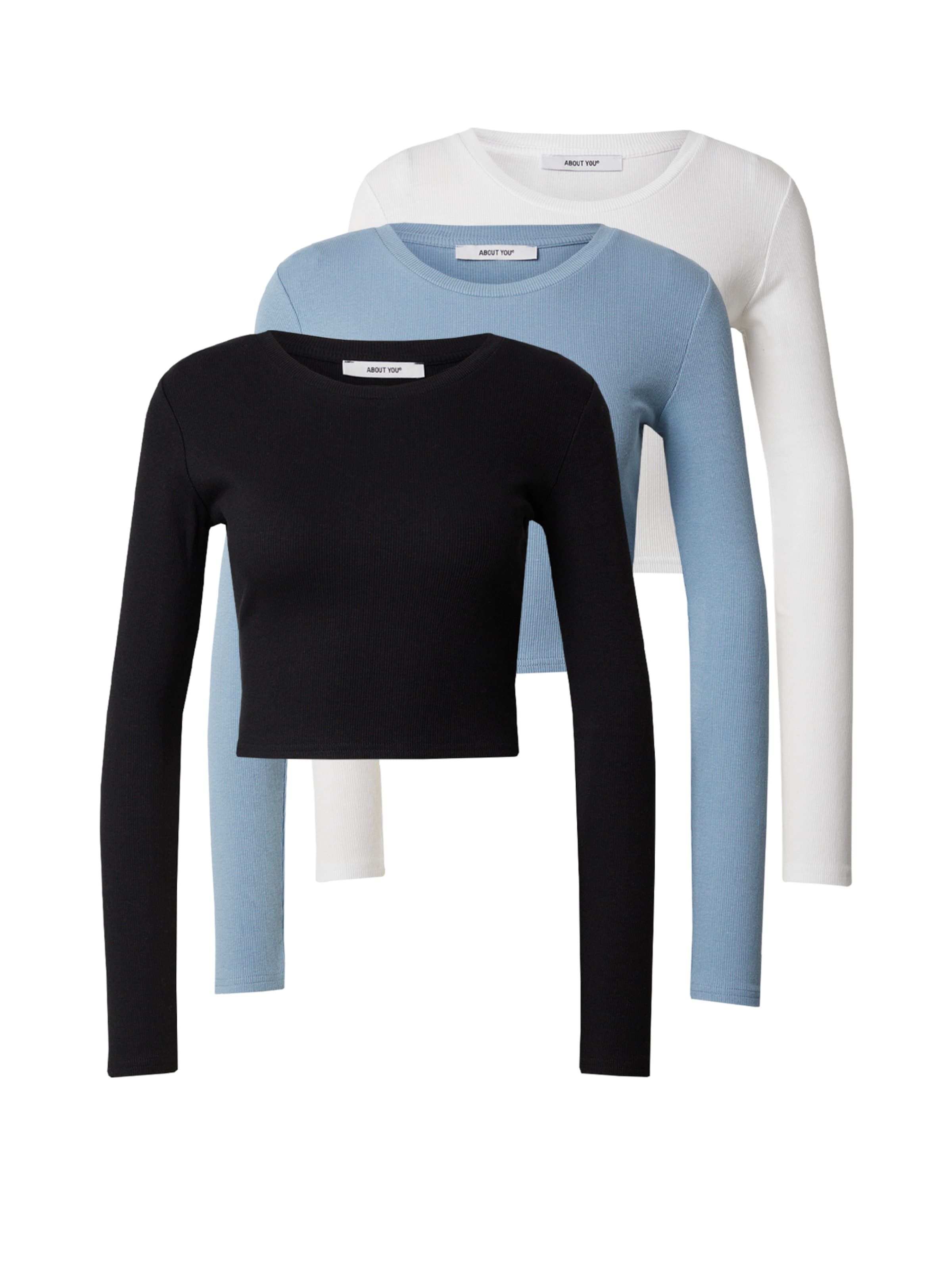 Tricou 'Loretta' de la ABOUT YOU pe albastru: față