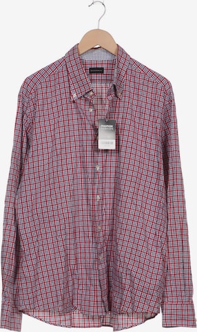 Baldessarini Button Up Shirt in XXL in Red: front
