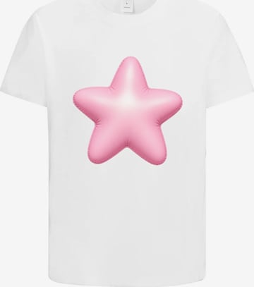 HUSKSWARE Shirt in Weiß: Vorderseite