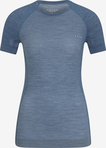 FALKE Base Layer in Blau: Vorderseite