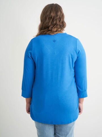 ADIA fashion 3/4-Arm-Shirt 'Libby' in Blau