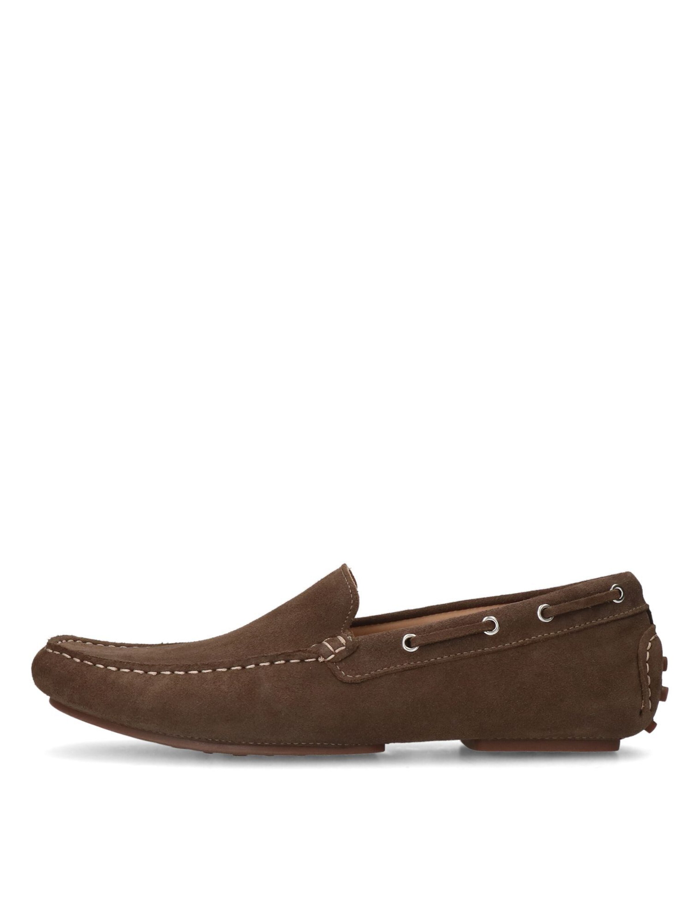 MANFIELD Classic Flats in Brown