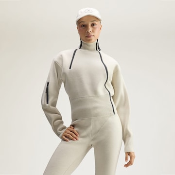 ADIDAS BY STELLA MCCARTNEY - Cárdigan deportivo en gris: frente