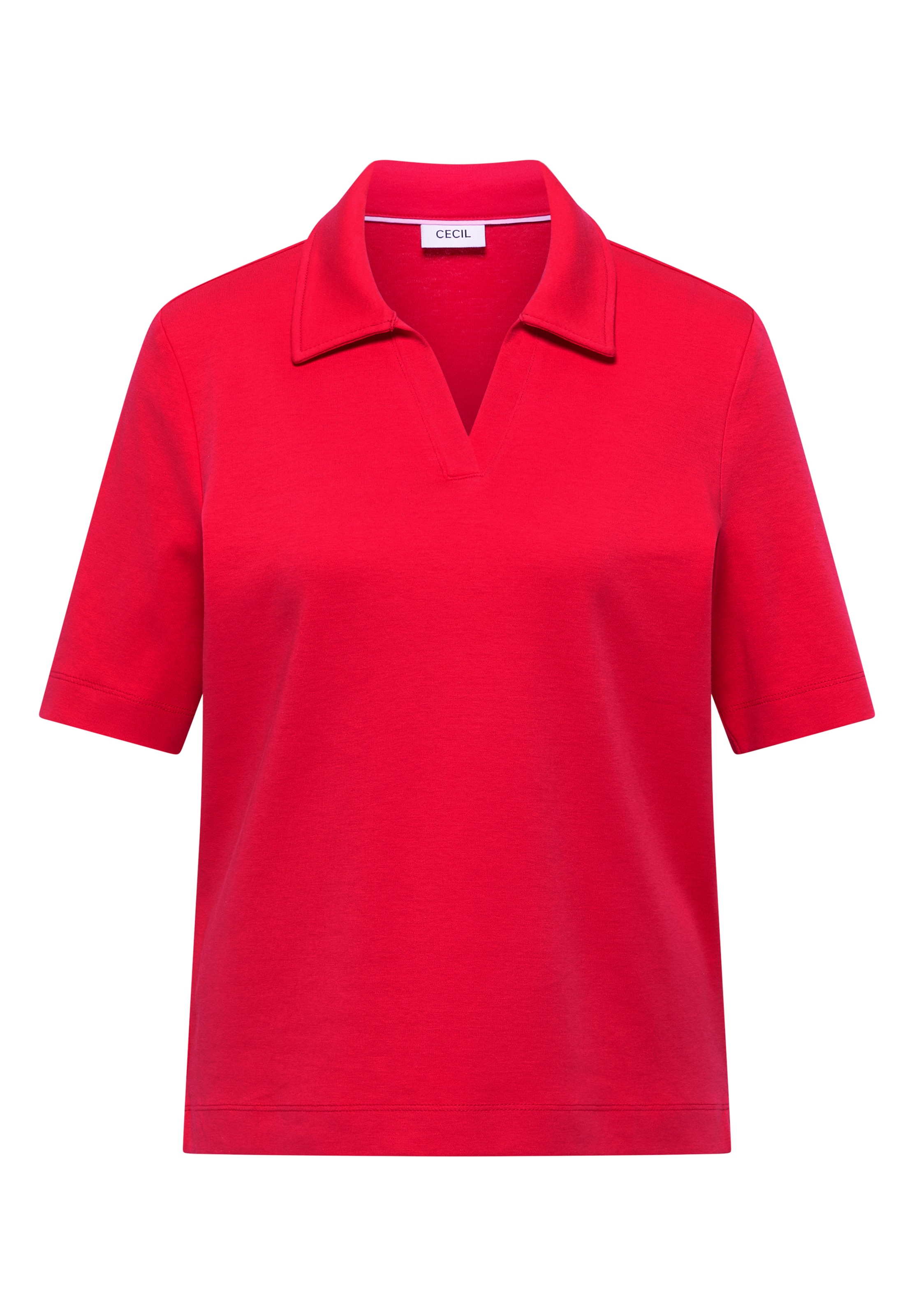 CECIL Poloshirt in Rot: Vorderseite