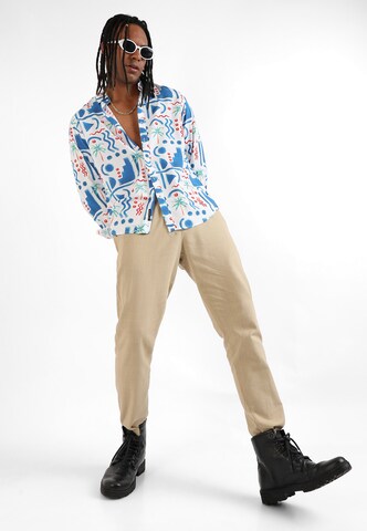 Campus Sutra Regular fit Button Up Shirt 'Kaleb' in Mixed colors