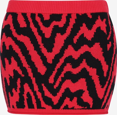 Sijonas iš myMo ROCKS, spalva – raudona / juoda, Prekių apžvalga