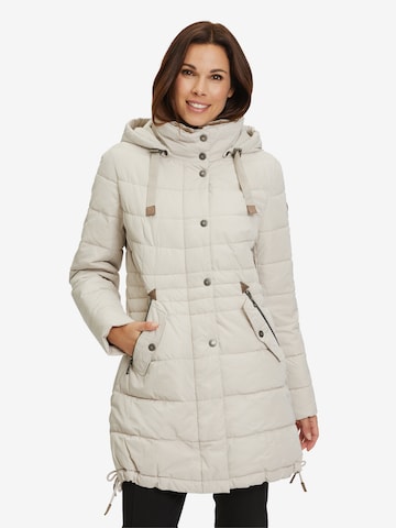 GIL BRET Winter Coat in Beige: front