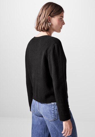 Street One Studio Strickjacke in Schwarz