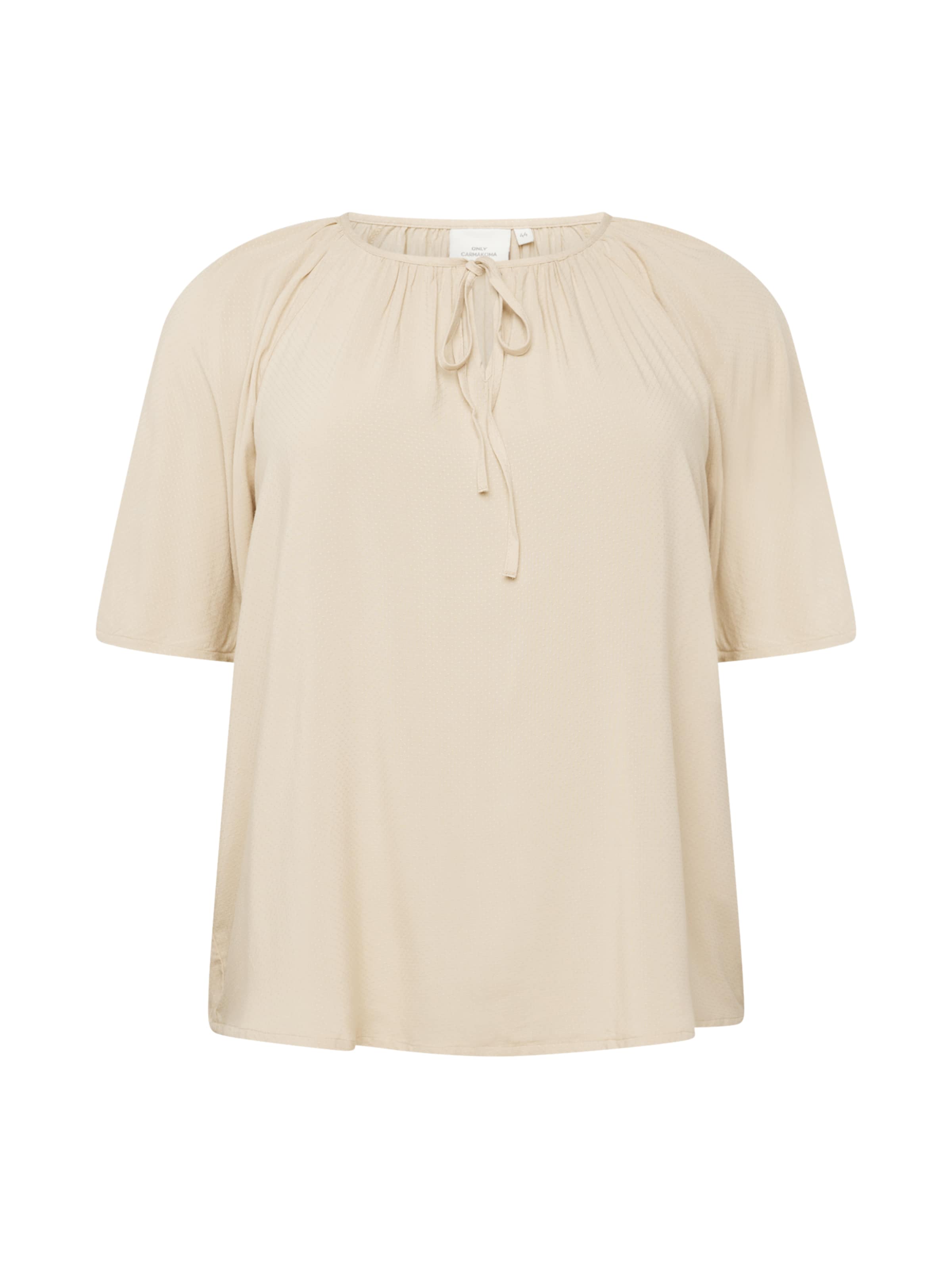 ONLY Carmakoma Blouse 'ERINNA' in Beige: front