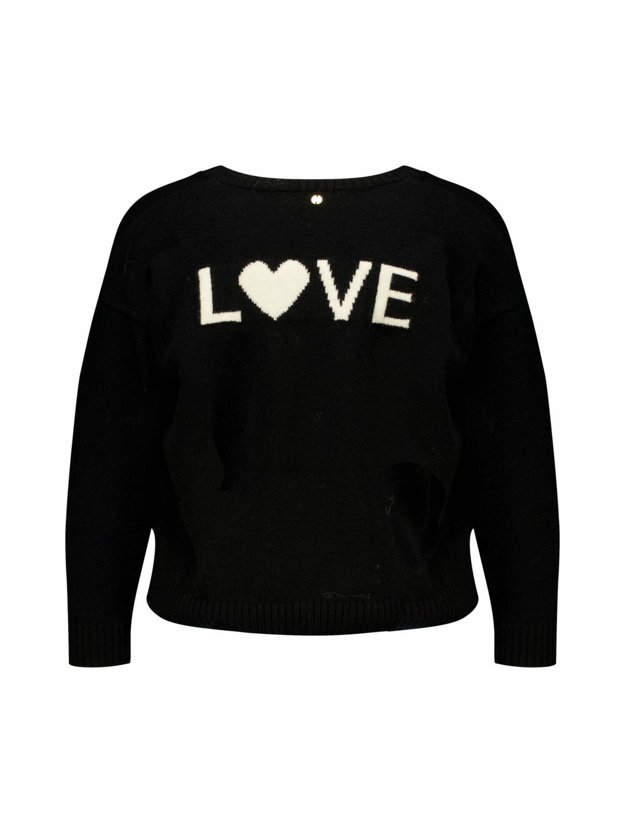 Deeluxe Pullover 'NADISSA' in Schwarz: Vorderseite