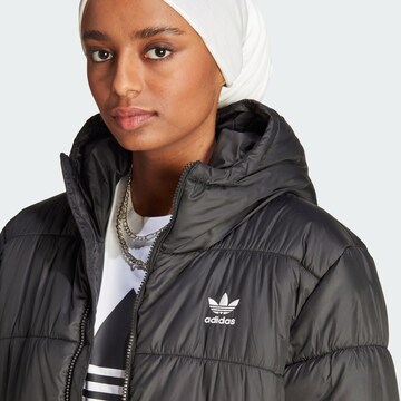 Veste d’hiver 'Adicolor Long' ADIDAS ORIGINALS en noir