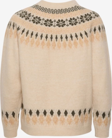 Pullover 'Cherry' di Cream in beige