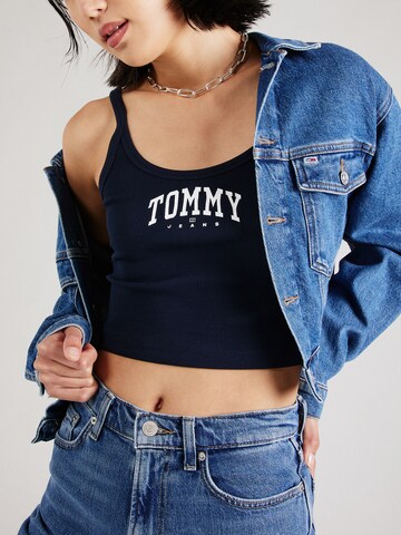 Tommy Jeans Топ в синьо