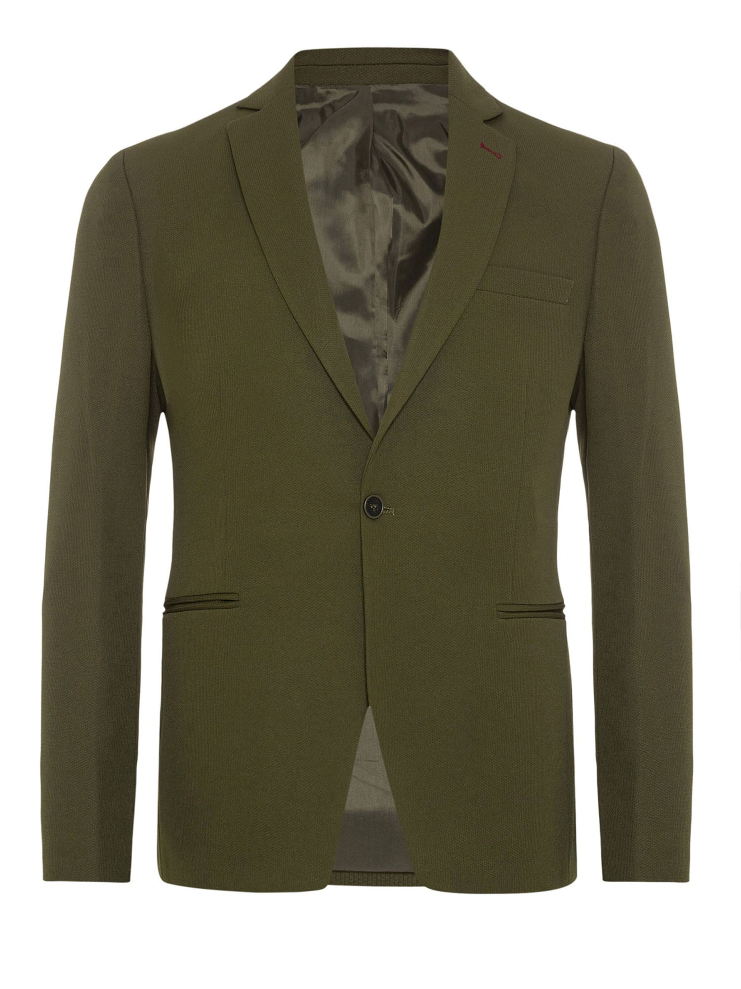 Daniel Hills Slim fit Ανδρικό σακάκι σε πράσινο: μπροστά