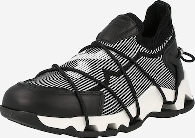 BRONX Zapatillas sin cordones en negro / blanco, Vista del producto