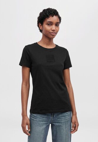 ARMANI EXCHANGE - Camiseta en negro: frente