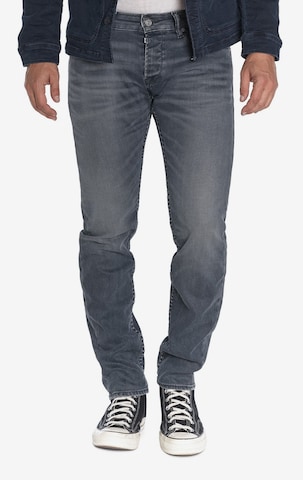 Le Temps Des Cerises Regular Jeans in Grey: front