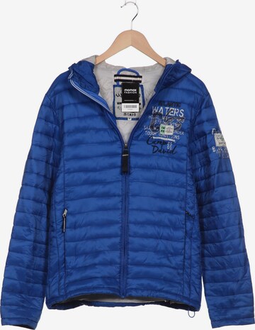 CAMP DAVID Jacke M in Blau: predná strana