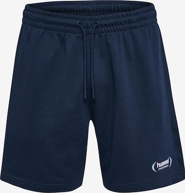 Hummel Sports trousers in Blue: front
