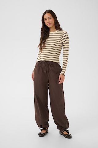 SAINT TROPEZ - Camiseta 'Olalia' en beige