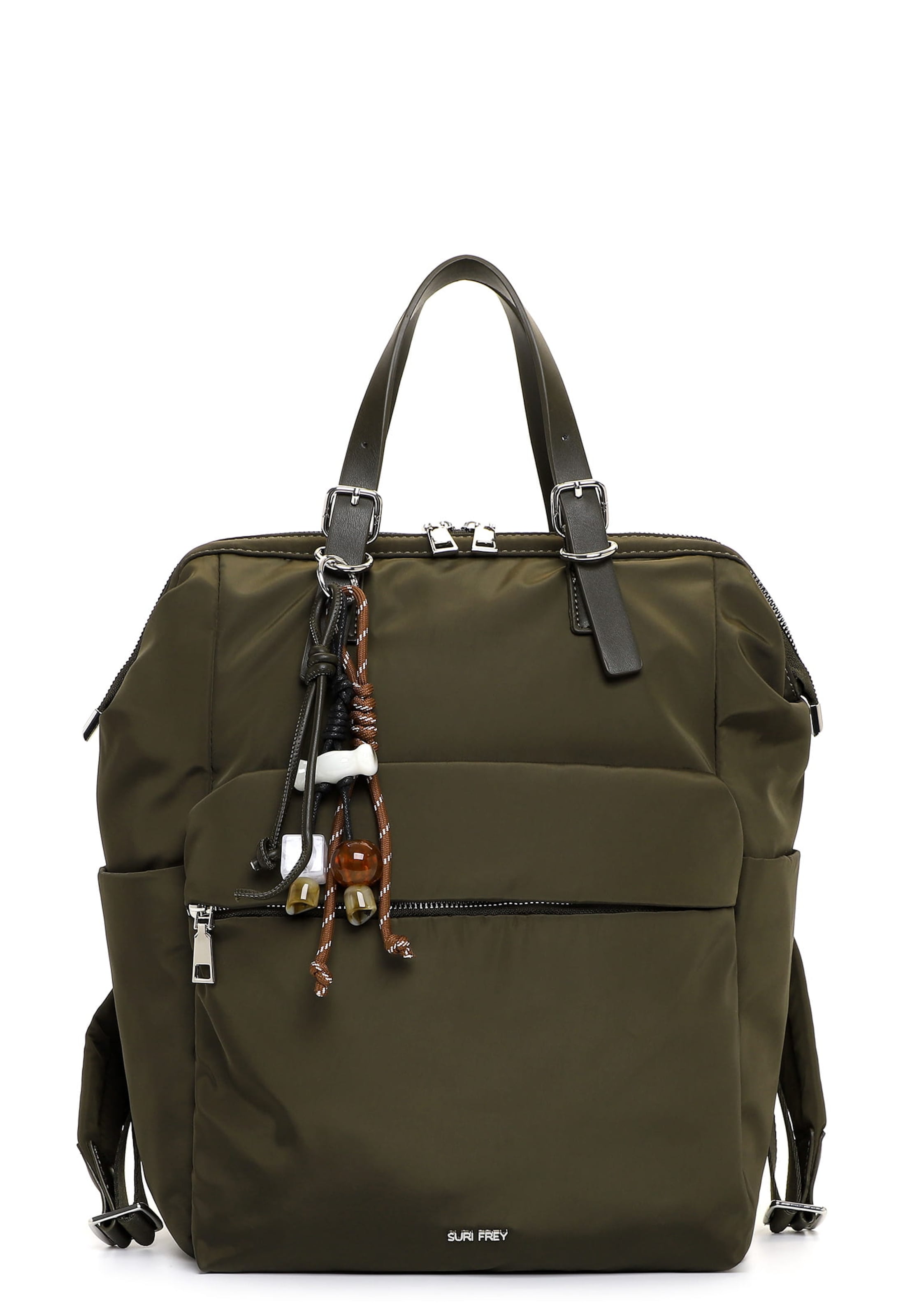 Suri Frey Backpack ' SFY Sandey ' in Green: front