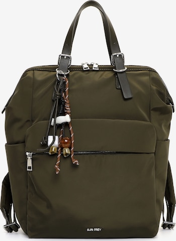 Suri Frey Backpack ' SFY Sandey ' in Green: front
