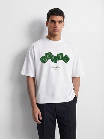 Burocs Shirt 'Oversized Dice' in White