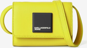 Sac à bandoulière KARL LAGERFELD JEANS en jaune : devant