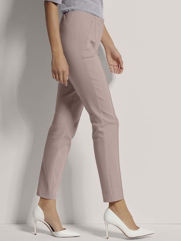 Coupe slim Pantalon MADELEINE en rose