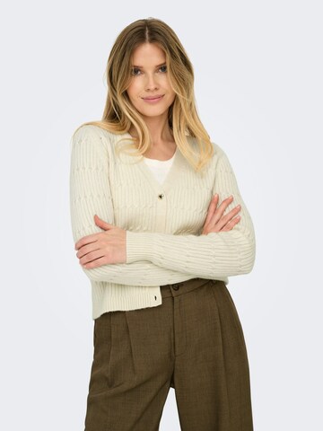 ONLY Knit cardigan in Grey