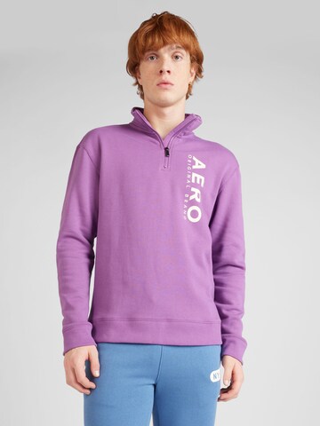 AÉROPOSTALE Sweatshirt in Lila: voorkant