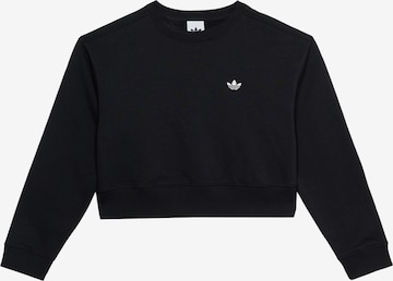 juoda ADIDAS ORIGINALS Megztinis be užsegimo: priekis