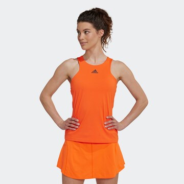 Haut de sport ADIDAS SPORTSWEAR en orange : devant