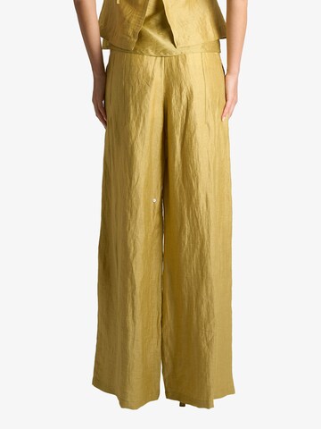 Ottod’Ame - Regular Calças em amarelo