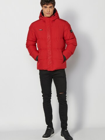 KOROSHI Between-season jacket in Red