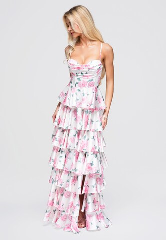 Ombre Abendkleid in Pink