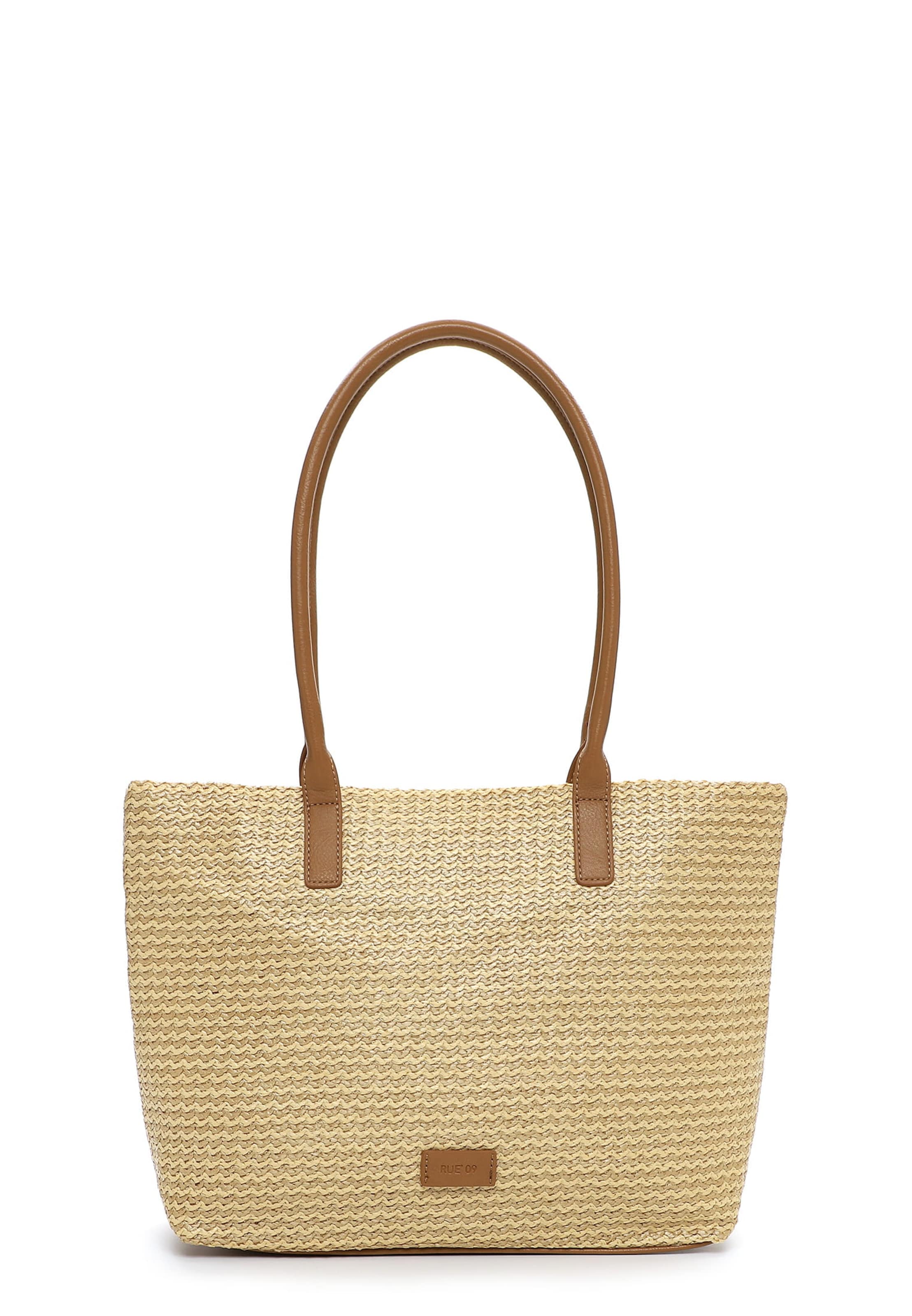 Shopper ' E&N Bayonne RUE 09 ' di Emily & Noah in beige: frontale