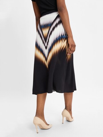 TAIFUN Rok in Beige
