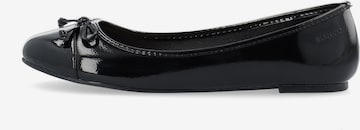 Bianco Ballet Flats 'CELINE' in Black: front