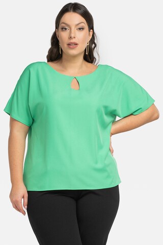 Camicia da donna 'ELIDA' di Karko in verde: frontale
