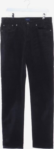 GANT Pants in 31 x 34 in Black: front