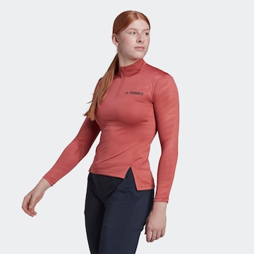 ADIDAS TERREX Functioneel shirt in Rood