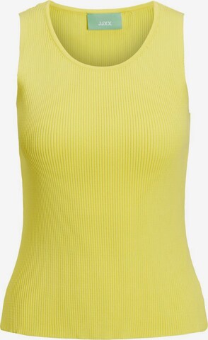 JJXX Knitted Top 'JXApril' in Yellow: front