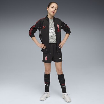 PUMA Sportjacke 'AC Milan KING Anthem' in Schwarz