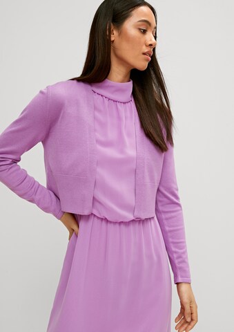 Cardigan COMMA en violet : devant