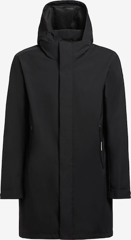 khujo Jacke  'York2' in Schwarz: predná strana