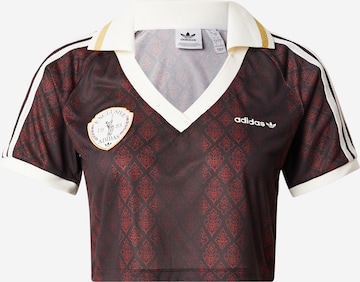 Maglietta di ADIDAS ORIGINALS in rosso: frontale