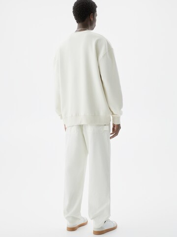 Pull&Bear Bluzka sportowa w kolorze biały