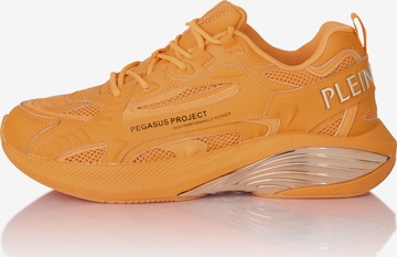 Sneaker bassa 'Pegasus Project' di Plein Sport in arancione: frontale