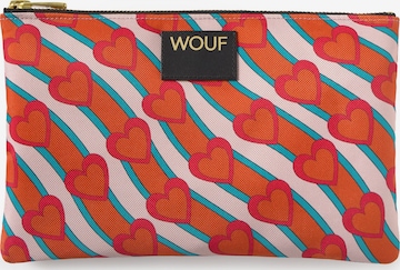 Wouf Cosmetic bag 'Daily' in Orange: front